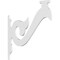 Ekena Millwork Florence Architectural Grade PVC Bracket, 5/8"W X 22"D X 22"H BKTP01X22X22FL - alternate 1